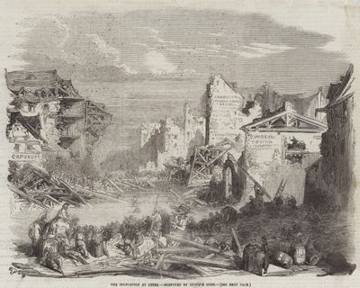The Inundation at Lyons by Gustave Dore